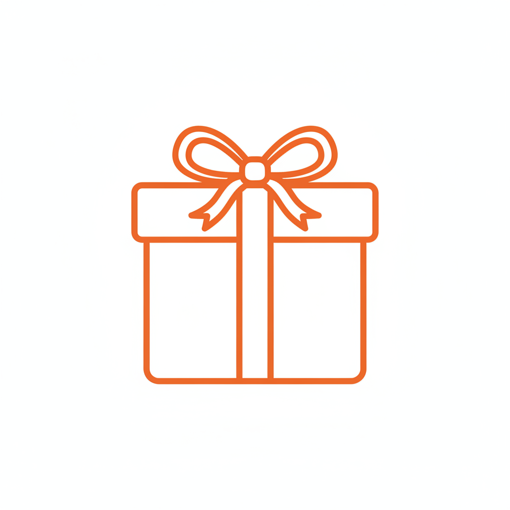 Gift box icon